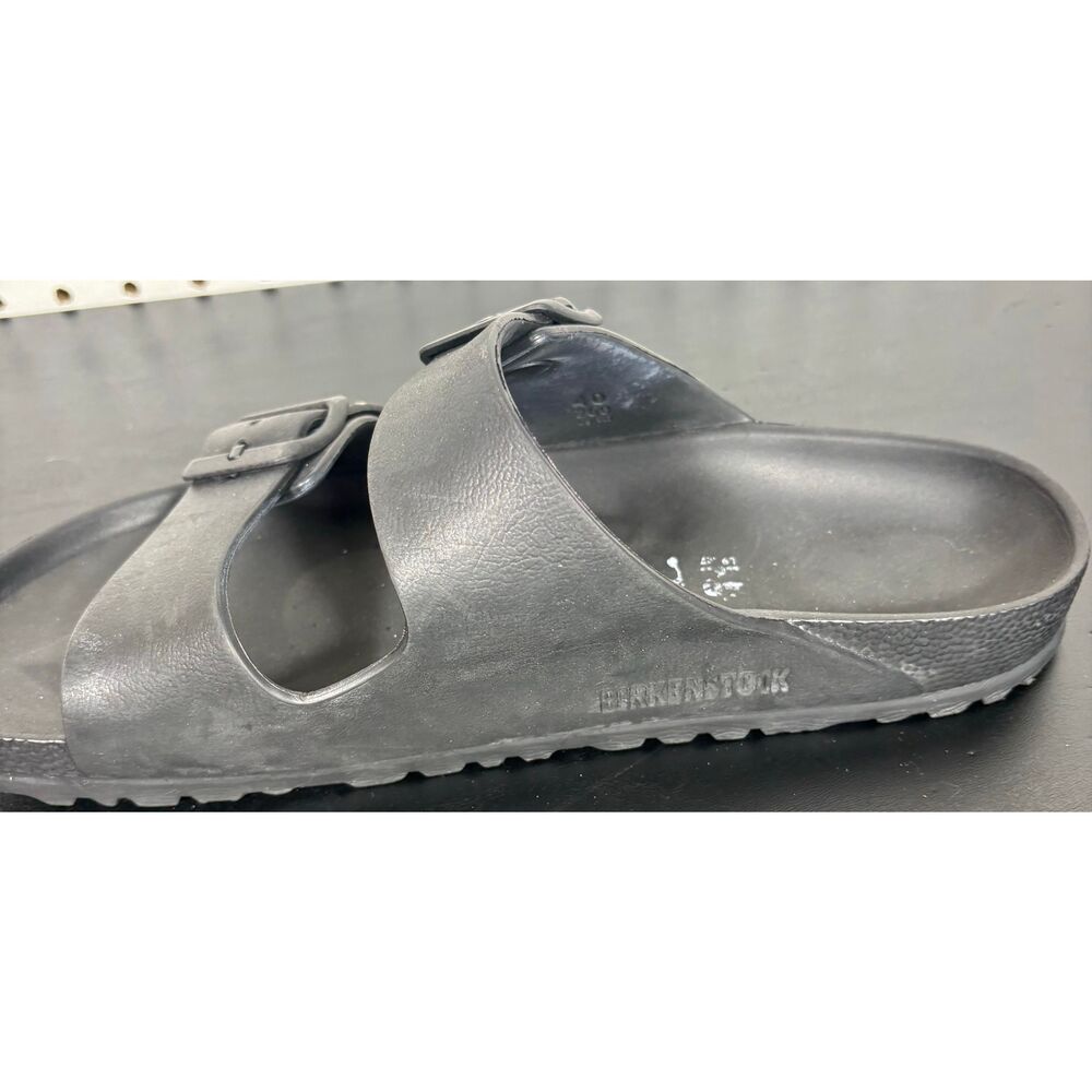 Birkenstock Rubber Black Waterproof Eva Sandals woman’s size 9 - Picture 4 of 8